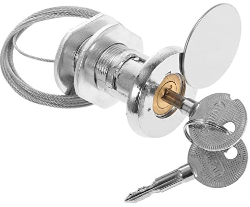 POPETPOP Cerradura De Puerta Cerradura De Liberación De Emergencia Para Puerta De Garaje Casillero De Puerta De Seguridad Para El Hogar Para Hotel De Garaje 5. 5X4cm