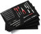 CASOMAN 4PCS Professional Toolbox Liner, Trap Mat Universal Tool Drawer Liner, Non-Slip Foam Inserts, Easy Cut, Black, 23.6x15.7