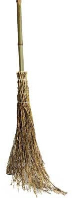 Scopa giardino bamboo + manico stars h.cm 210 (10 pezzi) Stars