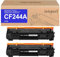INKPACT Toner mit Chip kompatibel mit HP 44A CF244A für HP LaserJet Pro M15 M15a M15w M16 M16a M16w M17 M17a M17w HP LaserJet Pro MFP M28 M28a M28w M29 M29a M29w, Druckerpatronen (2 Schwarz)
