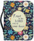Kuiaobaty God Quotes Bibel Tragetasche Reißverschluss PU Leder Buch Cover für Novel, Lord Sprichwort Floral Notebook Tasche mit Stifthalter