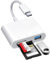 WNXSLOAD 3-in-1 USB C to Micro SD Card Reader - Compatible with MacBook Pro/Air, iPad Pro, iPhone and More USB C Devices