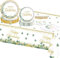MAGLAUG Geburtstagsdeko Partygeschirr Set, Grün Eukalyptus Papier Teller Becher Servietten Tischdecke für Geburtstag Junge Mädchen Mann Frau Birthday Servietten Decorations (20 Gäste)