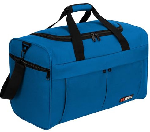 Sporttasche, Reisetasche und Fitnesstasche für Damen und Herren- Tainingstasche, Gym Bag (Sky-Blue)