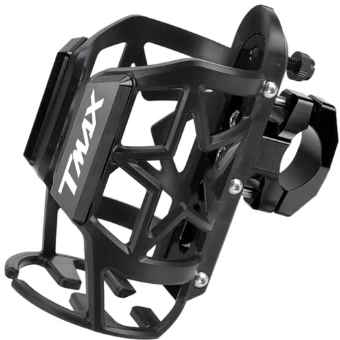 BybAgs Porte-Bouteille d'eau Et De Boisson pour Moto, Support De Tasse De Boisson pour Y&amaha TMAX560 TMAX530 SX/DX Tech Max ABS TMAX500 2001 – 2024 Porte Bidons