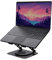 Trust Zeff Ergonomic Laptop Stand for Desk with 360 Degrees Rotation, 16 Foldable Metal Laptop Riser, Height Adjustable, Laptop Holder for Macbook Tablet Dell HP Computer Home Office - Black