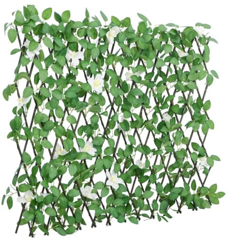 Home & Garden Künstliche Efeu-Spalier, erweiterbar, grün, 186 x 30 cm, Möbelwahl