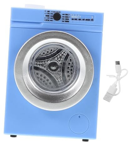 Warmhm Lavatrice in Miniatura - Giocattolo in Scala 1:12 Per La Casa Delle Bambole E La Stanza Dei Giocattoli