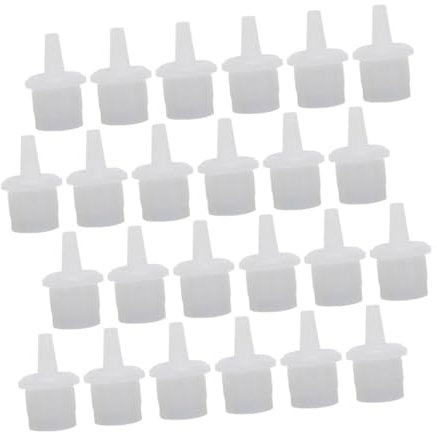 Vaguelly 100pcs Lash Glue Bottle Plugs Eyelash Extension Tips Professional Lash Glue Stoppers