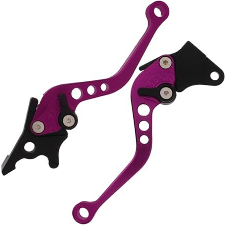 TOPPERFUN Motorrad Brems Kupplungshebel Verstellbar Langlebig Schnelle Reaktion Kompatibel Alle Modelle Zubehör Ersatzteile