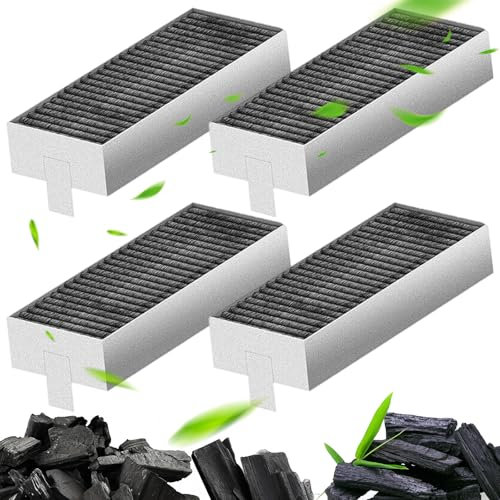 4 Pièces Filtres à Charbon Actif Pour Hotte Aspirante Siemens Hz9Vrcr0 17004796 / Bosch Hez9Vrcr0 17004805 / Neff Z821Vr0 17004806 / Gaggenau Ca282111 / Constructa Cz9Vrcr0, Filtre De Rechange