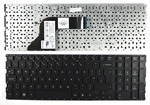Keyboards4Laptops Reino Unido Negro Teclado de Repuesto para Ordenador portátil Compatible con HP ProBook 4510S