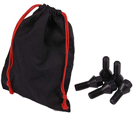 100x Radschraubenbeutel Reifenwechsel Auto | Radschrauben Beutel mit Kordelzug
