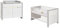 Schardt 10 864 52 02 Sparset 2 - teilig Maxx White bestehend aus, Kombi - Kinderbett, 70 x 140 cm