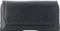 honju Horizon Étui en Cuir véritable pour Ceinture Étui pour Samsung Galaxy S23 / S22 / S21 / S10 / S9 / S8 / S7 / S7 Edge [Passant de Ceinture, Cuir de Vachette, Fermeture magnétique] Noir