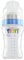 Flori Babyflasche für Unterwegs, Mix und Go ! Optimal für Nachtfütterung, Trinkflasche mit Sauger, BPA frei, Anti Kolik Trinksauger, 100% Made in Germany, 300 ml, blau