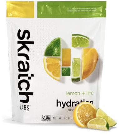 Skratch Labs | Sport Hydration Drink Mix, Lemon Lime (46.5 oz, 60 Servings)