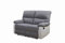 habitat et jardin Relax-Sofa Lincoln - 147 x 89 x 103 cm - 2-Sitzer - Weiß/Hellgrau