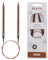 KnitPro K31094 Rundstricknadel, Wood, Braun, 6,5mm, 80cm