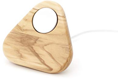 Apple Watch - Stazione di ricarica in legno, compatibile con tutte le combinazioni di modelli Apple Watch e cinturino, colore: Verde oliva