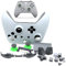 Deal4GO Kit complet de coque avec boutons de rechange pour manette sans fil Xbox One 1708 Gris/vert