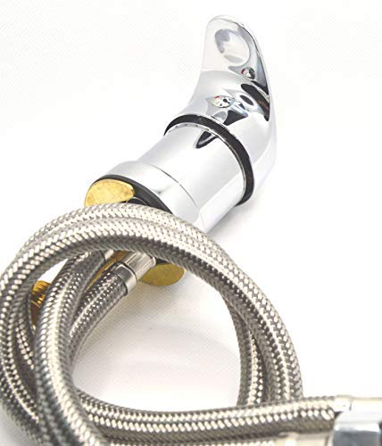 Friseursalon Wasserhahn Ventil Wasserhahn für Waschbecken Rückspülung Shampoo Stuhl (100cm)