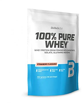 100% Pure Whey, Strawberry - 454g