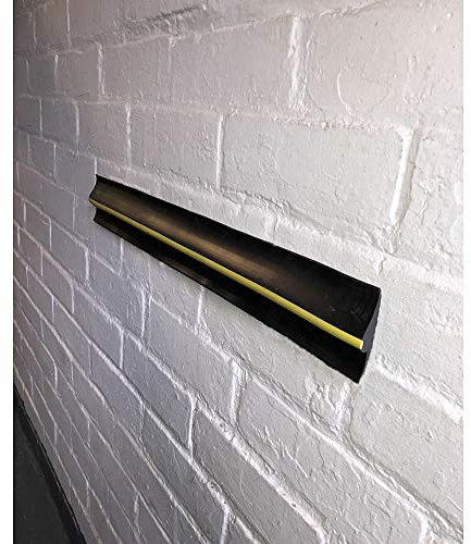 Garage Car Door Protector HEAVY DUTY RUBBER Wall Bumper Guard Safety Strip (4X 2FT STRIP)
