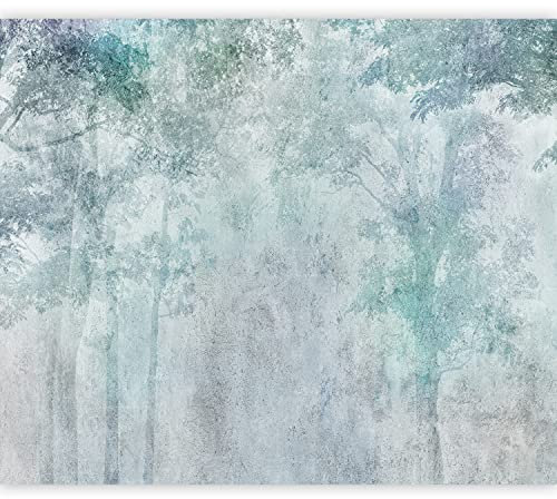 murando Fotomurales Autoadhesivo 343x256 cm Papel Pintado Decoración de Pared Murales Pegatina decorativos adhesivos 3d Fotográfico Naturaleza Botánica Árboles vintage Paisaje c-A-0222-a-d