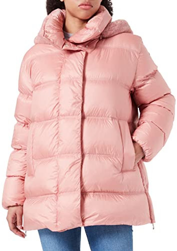 Geox Cappotto da donna W Tahina Down Coat, Rosa antico, D 36
