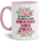 Tassendruck Tasse mit frechem Motiv - Ich kaufe EIN und löse - Ficken sie Sich - Geschenke für Freunde und Kollegen zum Geburtstag | Spruch-Tasse Innen & Henkel Rosa, 300ml