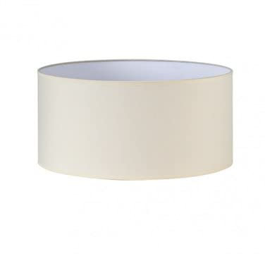 FABRILAMP - Beige Dori M10 Zylindrischer Lampenschirm 50Dx50dx25h Cm Popelin-Stoff - FAB 176135015
