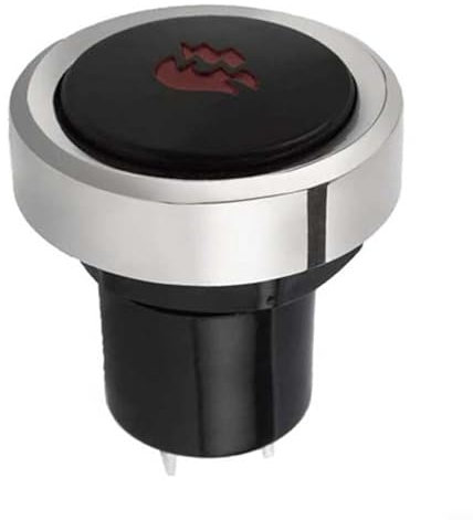 Oniissy Kit d'allumage piézoélectrique pour barbecue avec bouton poussoir, allumage électronique, remplace l'allumage piézoélectrique pour brûleur pour barbecue à gaz pour Coleman, noir (1 pièce)