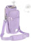 PRAGATISM Water Bottle Carrier Bag with Pouch for Stanley 30 oz Tumbler with Handle, Neoprene Water Bottle Holder Pocket with Adjustable 4.9FT Strap, Bottle Pouch for Stanley Cup Accessories (Orchid)