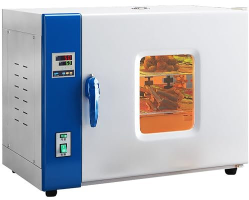 Horno de Secado y Calentamiento de Laboratorio de 15 l, Horno de Secado por convección de Aire Forzado Digital, Horno de Laboratorio de Aire Forzado de 600 W 220 V/RT+5-300 ℃, Acer