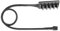 upHere Gaming Cable Divisor PWM de 5 Vías y 4 Pines, Fan Splitter y Hub para PC, Cable de Extensión 12V de 4/3 Pines para Ventilador 120mm
