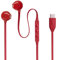 JBL Tune 305 C Kopfhörer – Kabelgebundene In-Ear-Kopfhörer mit JBL Pure Bass Sound, Mikrofon und USB-C-Anschluss – Rot
