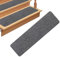 Passatoia per gradini di scale, tappeto per scale – 30 x 8 pollici – Tappeto per scale riutilizzabili, gradini per scale, gradini per interni per gradini in legno