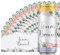 HSLXBY Prosecco Aufkleber, 15 Stück Sticker für Prosecco Dosen, Aufkleber Banderole selbstklebend, JGA Getränkedosen, Kann direkt DIY Stick auf Flaschen und Getränke (8.3in*3.9in)