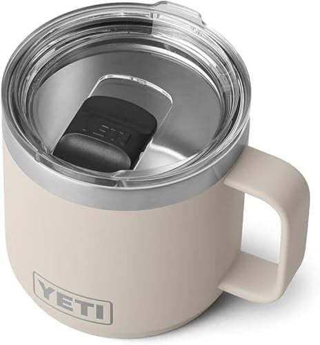 YETI Rambler Stapelbares Tasse MS 2.0, Edelstahl, Cape Taupe, 14 oz (414 ml)