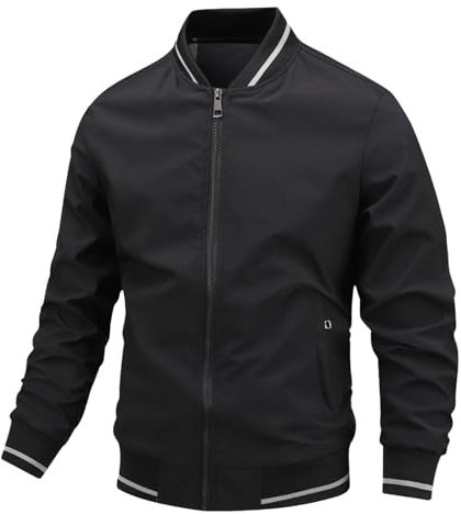 Generisch Veste d'hiver pour homme - Veste blouson ample - Veste de sport et de loisirs pour homme