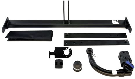 STEINHOF Anhängerkupplung abnehmbar vertikal für Seat Leon 3 III 5F 11.2013-2020 ST (Kombi) (außer FR und X-Perience) mit universalem E-Satz 13-polig