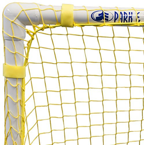 Park & Sun Sports Tornetz aus Nylon (Lacrosse und Fußball/Multisport) Bungee-Slip-Net Ersatz, Gelber Netz, 54 W x 44 H x 24 D