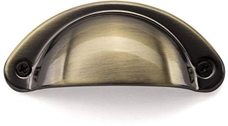 SO-TECH® Muschelgriff Schalengriff Griffschale Messingoptik antik brüniert