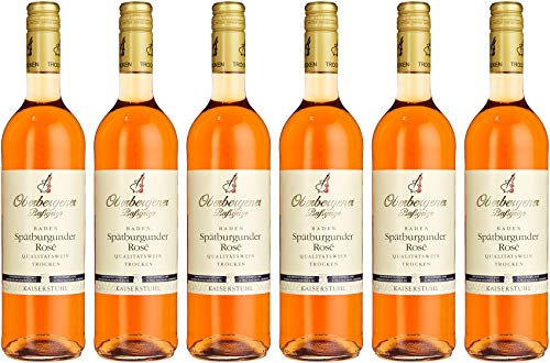Winzergenossenschaft Rosé Trocken Oberbergener Baßgeige Spätburgunder Trocken (6 x 0.75 l)
