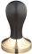 scarlet espresso | Tamper »Classic Deluxe« für Barista; mit ergonomischem Griff aus Edelholz und präzisionsgefertigter Basis aus Messing (58 mm, Ebenholz - Schwarz)