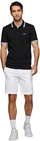 BOSS Paddy, Camiseta polo Hombre, New - Black1, M