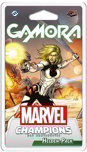Fantasy Flight Games, Marvel Champions: LCG – Gamora, Helden-Erweiterung, Expertenspiel, Kartenspiel, 1-4 Spieler, Ab 14+ Jahren, 60+ Minuten, Deutsch, Mehrfarbig, Bunt
