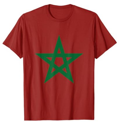 Maillot de football Maroc Star Flag T-Shirt