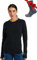 Merino.tech Merino Shirt Damen Langarm - Premium 100% Merino Unterwäsche Damen Langarmshirt, Sportunterhemden + Wollsocken (Medium, 320 Charcoal Grey)